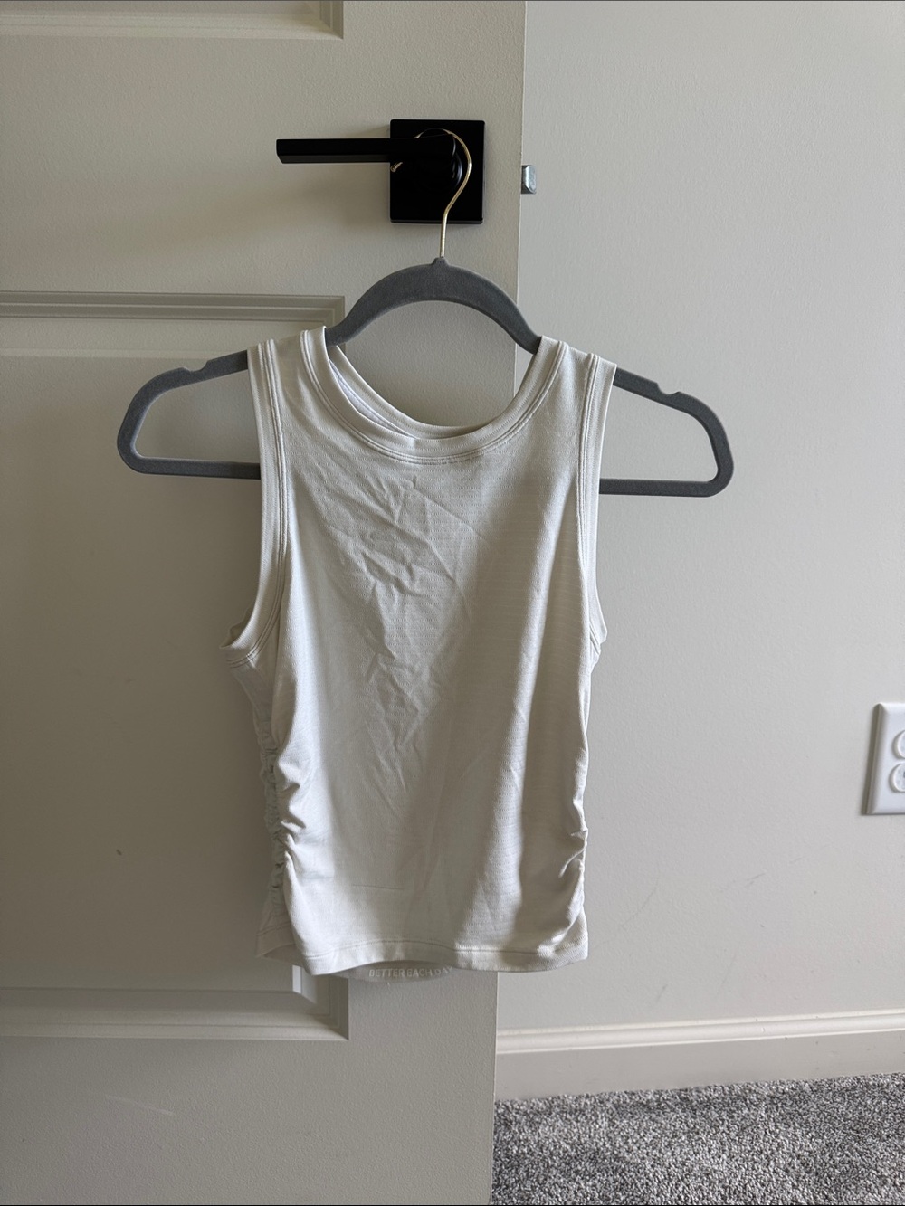 lululemon athletica White Racerback Tank